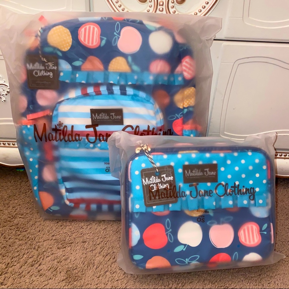 COPY - Matilda Jane Homework Time Backpack and Lu…